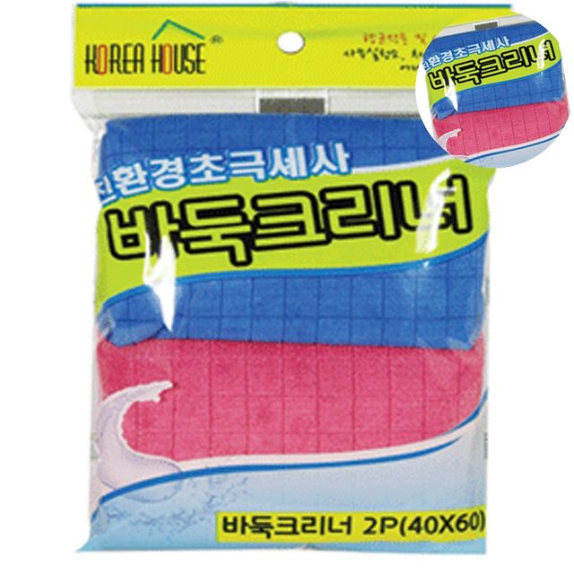 청소용품 극세사 크리너 2P 40 x 60