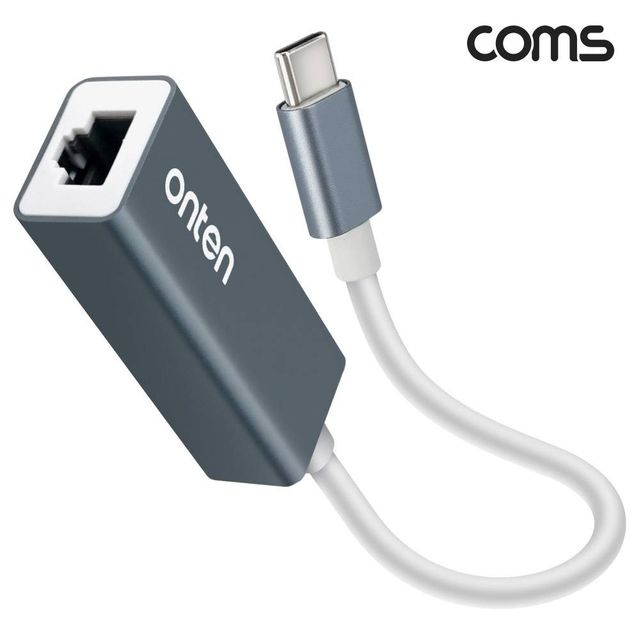 TBZ Coms USB C to RJ45 랜카드 C타입 100Mbps FW415