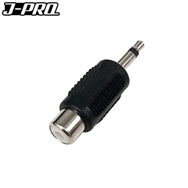 J-PRO JC19 RCA 암-AUX 3.5 모노 수 변환 젠더 커넥터