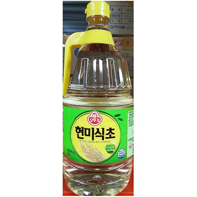 오뚜기 현미식초 1.8L 6개 세트 - 가정용 양념 식초