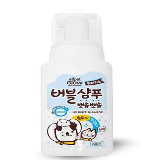 버블샴푸 240ml 강아지냄새제거제 애견샴푸 반려견세정샴푸 반려묘세정샴푸