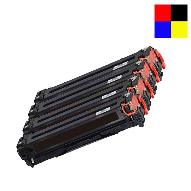 Color Laserjet CP1515 호환용 재생토너 4색세트 프린터 리필 교체.