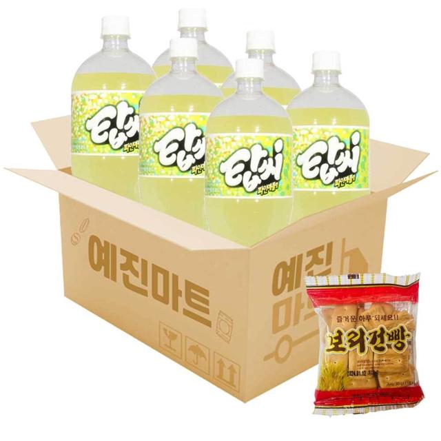 예진마트 탑씨 파인애플 1.5L x 6 PET
