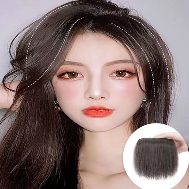똑딱이 가발 자연스러운 여성용 간편 착용 헤어