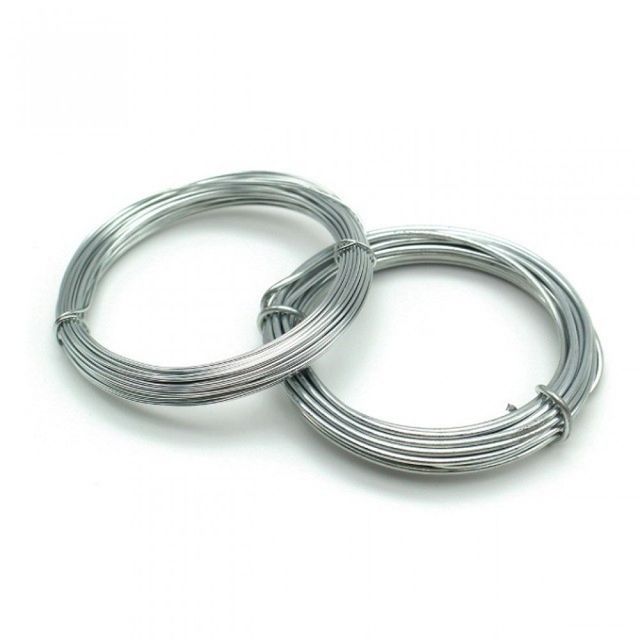 원예용 실버 철사 DIY 공예용 철끈 은색 와이어 원예철끈 10M 3M 0.8mm 1.6mm