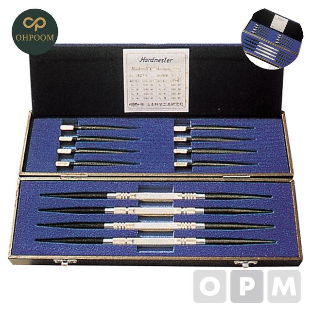 로크웰 로크웰경도 경도계록크웰측정줄8PCS SET HRC 8 HRC20 67