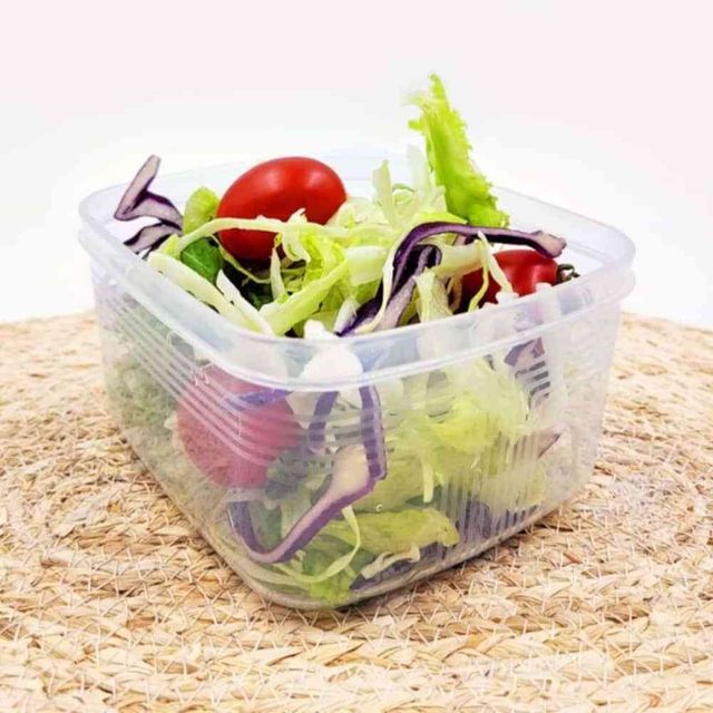 헌군 반투명 밀폐통 900mL 사각밀폐용기 냉장고보관용기 사각포장용기