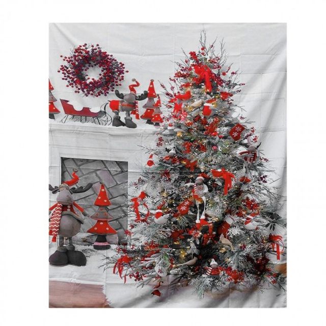 크리스마스벽화산타 파티장식 커플성탄절 Decorations