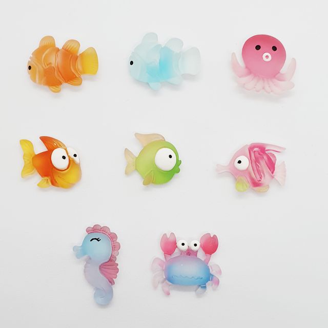 휴대폰 신발꾸미기 DIY 악세사리 파츠 바닷속친구들
