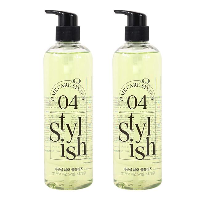 백합 국화 세이지 카모마일 헤어 글레이즈 500ml 2개
