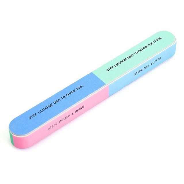 손톱 관리 손질 광택 네일샵 용품 7면 네일파일 버퍼