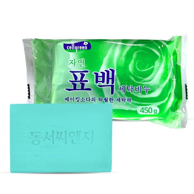 베이킹소다 자연 표백 세탁비누 450g 셀그린