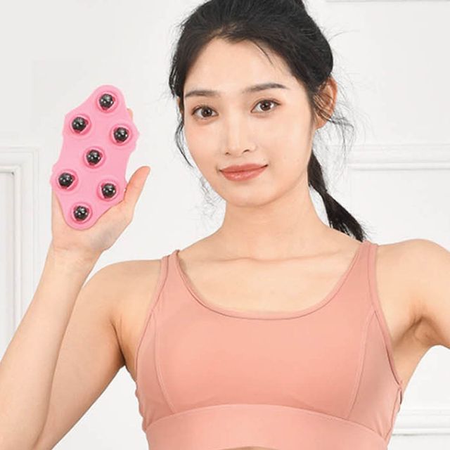 셀프 마사지 지압 글러브 팔 다리 똥배 안마 장갑