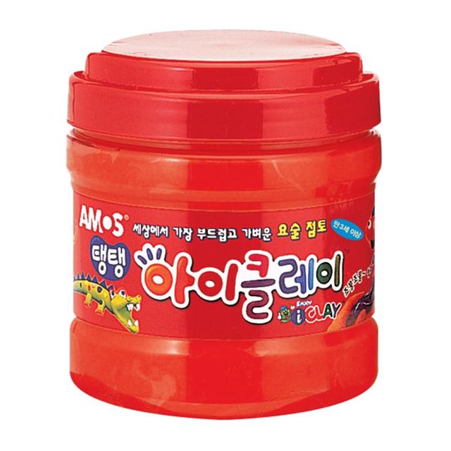 아모스 탱탱 아이클레이 400g 벌크 빨강