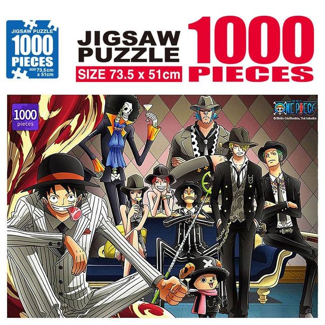 학산퍼즐 원피스 직소퍼즐 1000pcs 루피패밀리