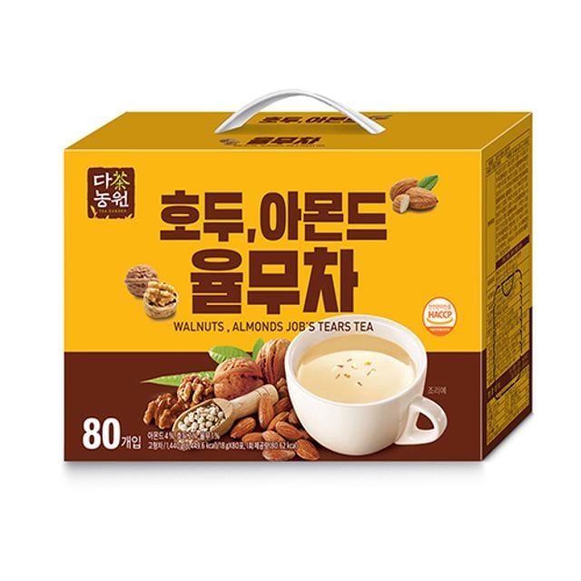 호두 아몬드 율무 티백 80개 자연차 건강차