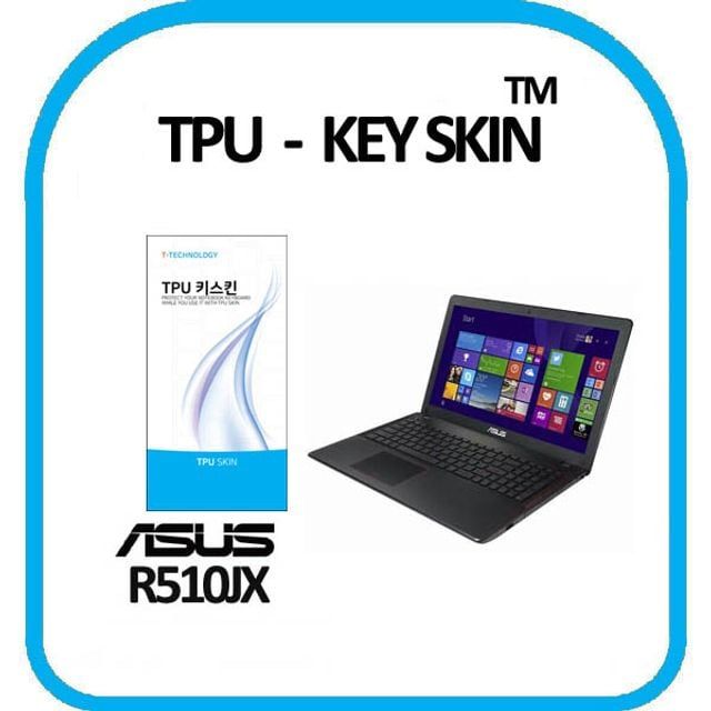 TPU 키스킨 노트북 키보드 커버 보호필름 ASUS R510JX