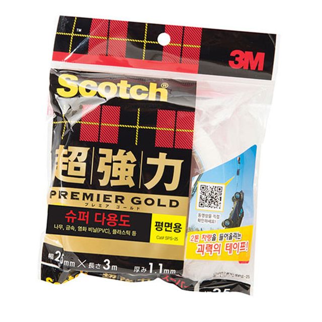 3M 양면테이프 SPS 25 초강력 다용도 대 25mmx3m 1P
