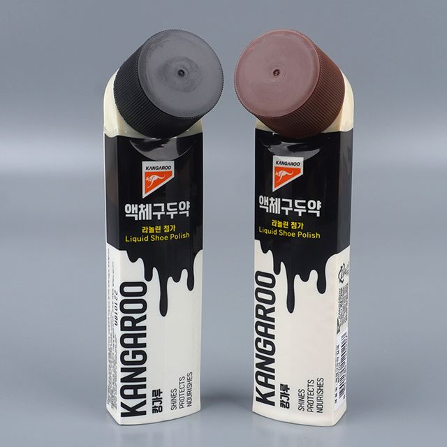 캉가루 액체구두약 75ml 구두클리너 가죽광택 코팅