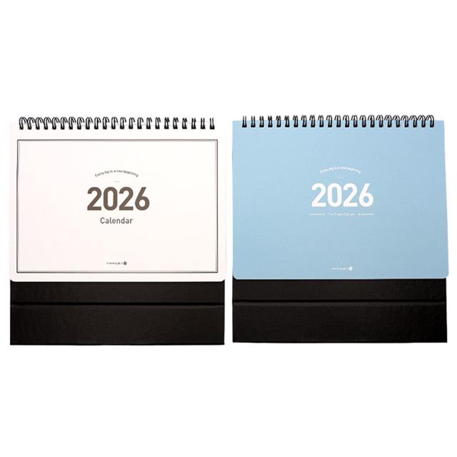 모닝글로리 2026년 스탠딩 탁상 달력 캘린더 사무용