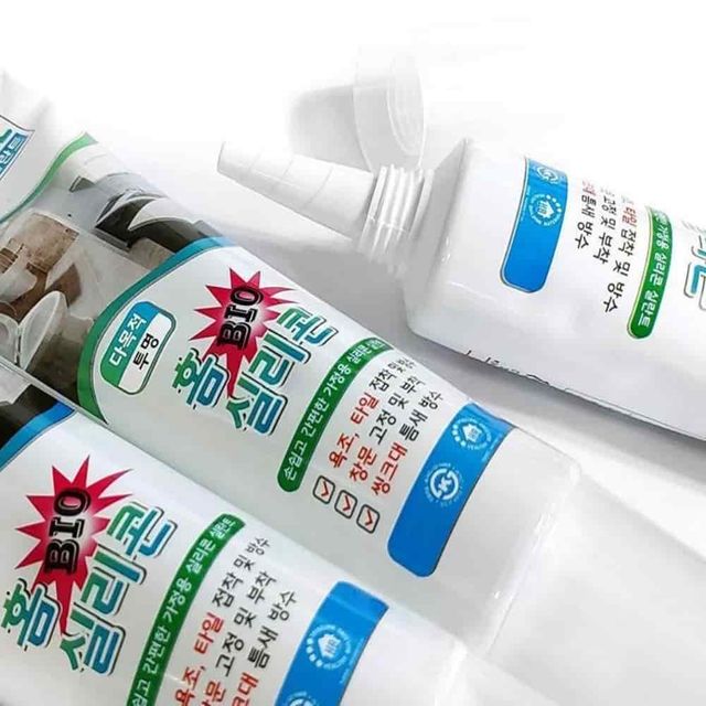 향균 실리콘투명 100ml 가정용실리콘 투명실리콘 욕실실리콘셀프 주방실리콘
