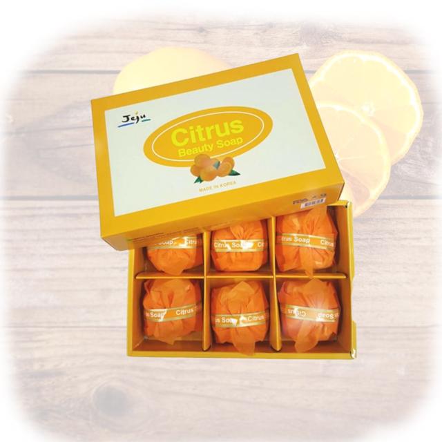 다산 감귤비누 세트 100g X 9개