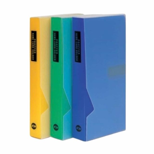 명함철 240장, 청색 명함첩 명함보관집 파일