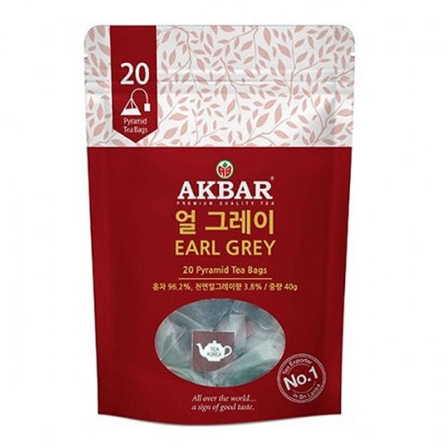 (아크바) 얼그레이 홍차 삼각20티백 EarlGrey Akbar
