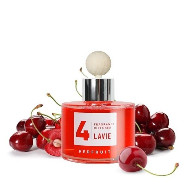 차량방향제 50ml 향기뿜뿜 디퓨저 레드프룻 - 달콤한 과일 향으로 차량 내 분위기 업그레이드