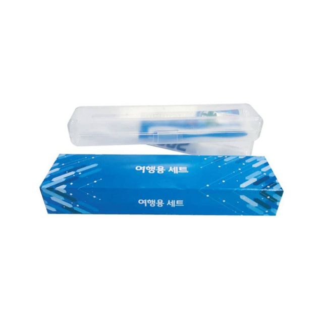 TBZ 여행용 간편휴대 칫솔치약 페리오세트(케이스미포함) x3개