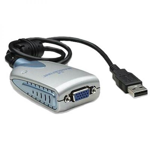 Manhattan USB 컨버터SVGA형 RGB 1P