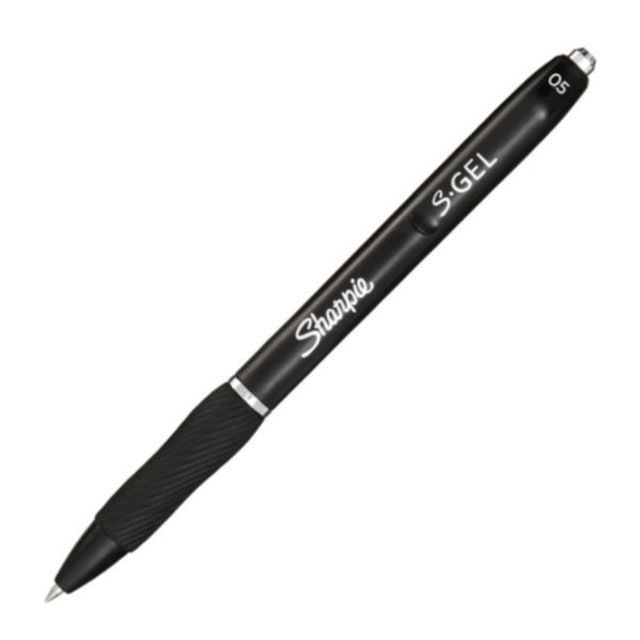샤피S 젤펜 블랙 0.5mm - 신뢰할 수 있는 검정색으로 일상 필기 및 작업 최적화