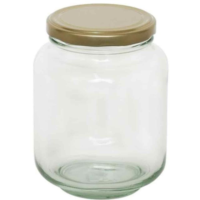 유리병 H형 580ml 유리병용기 유리밀폐병 보관유리병 유리저장병
