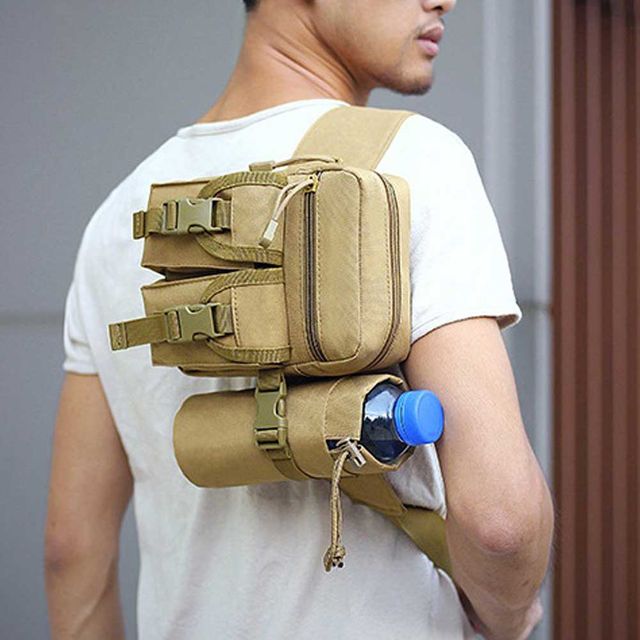여행 패션 캐주얼 데일리 가방 포캣 힙쌕 코디