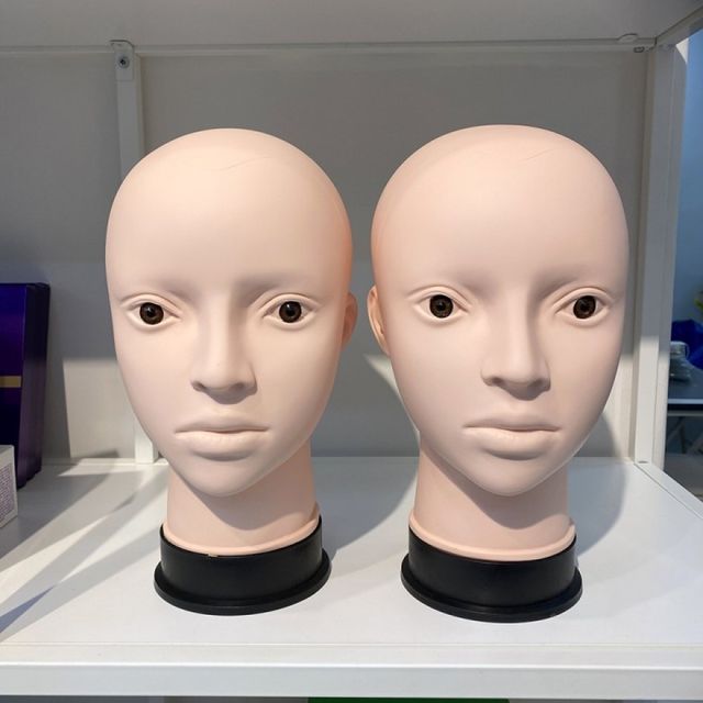 헤어 커트 마네킹 짱구머리 두피 민두