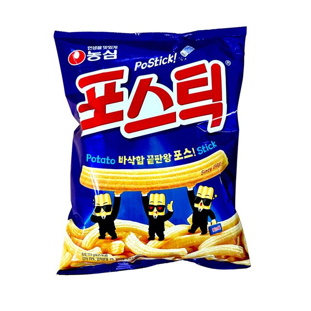 농심 포스틱 133gx8개(빈박스)+포켓몬스티커5종