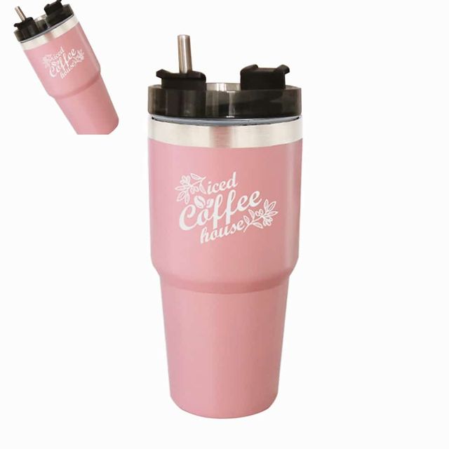 에코보온병 700ml 핑크 휴대용보온병 보온물통 보냉병 보온보냉병