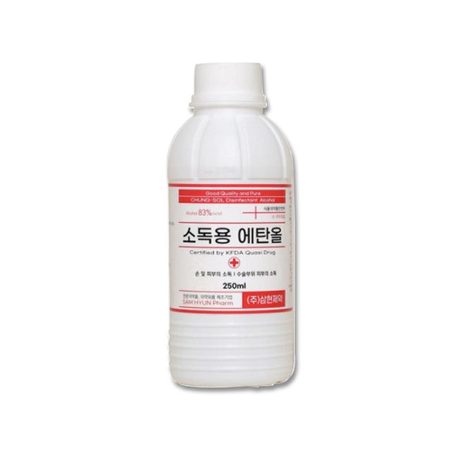 소독용 에탄올 250ml, 가정용 살균제 마른걸레 질환 예방