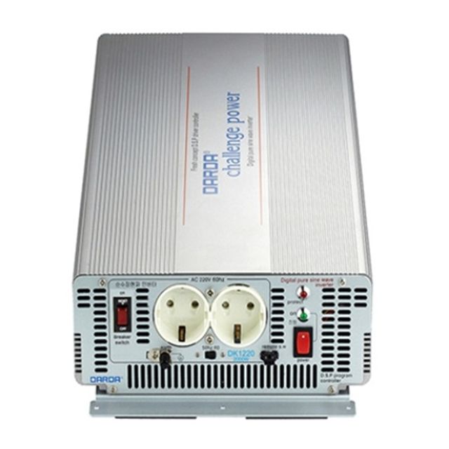 DK1220 다르다DC/AC인버터 1EA DK1220A(DC12V/2000W)순수정현파
