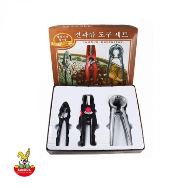 견과류가위 호두까기 도구 세트 은행 까기 도구