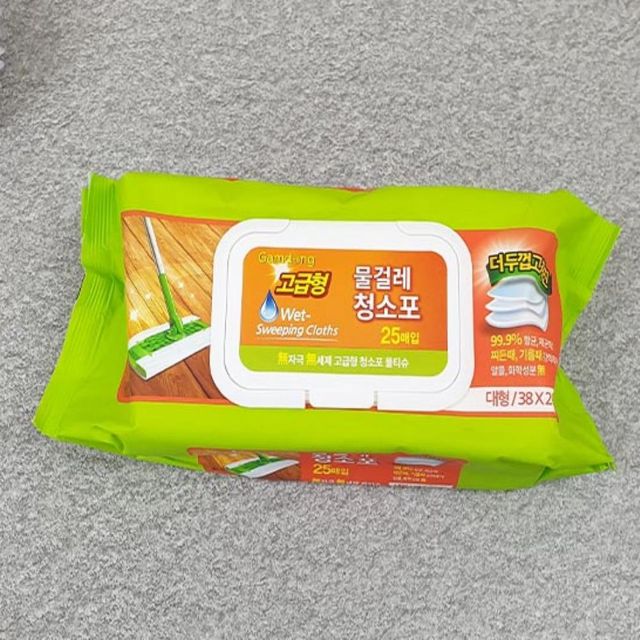 물걸레 청소포 38x20/25매 대형물걸레 대형청소포 고급형물걸레청소포