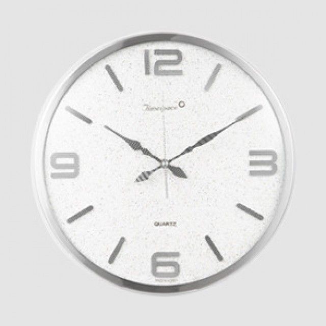 H-153 펄화이트 무소음 모던 벽시계