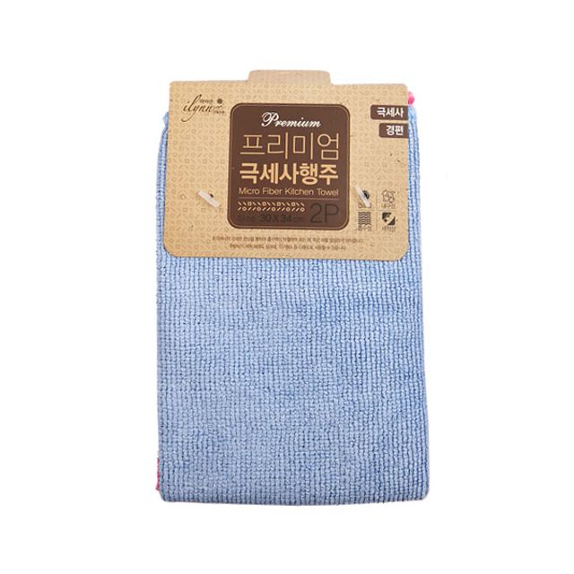 2p 30x34cm 색상랜덤 프리미엄극세사행주