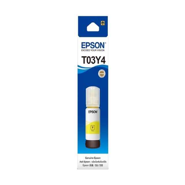 혜명몰 엡손 정품 잉크 T03Y400 노랑 70ml - 개 (1개입) 사진출력 프린터잉크교체 고품질인쇄 프린터잉크