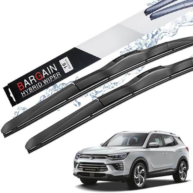 뷰티풀코란도 와이퍼 600mm 450mm 2개입 SET