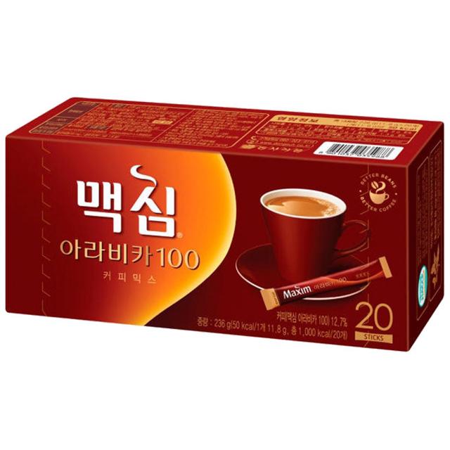 맥심 아라비카 부드러운 블랙 20T