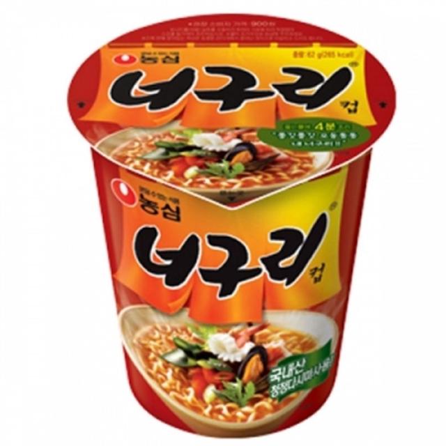 농심 너구리 소컵 62gx15컵(반박스)
