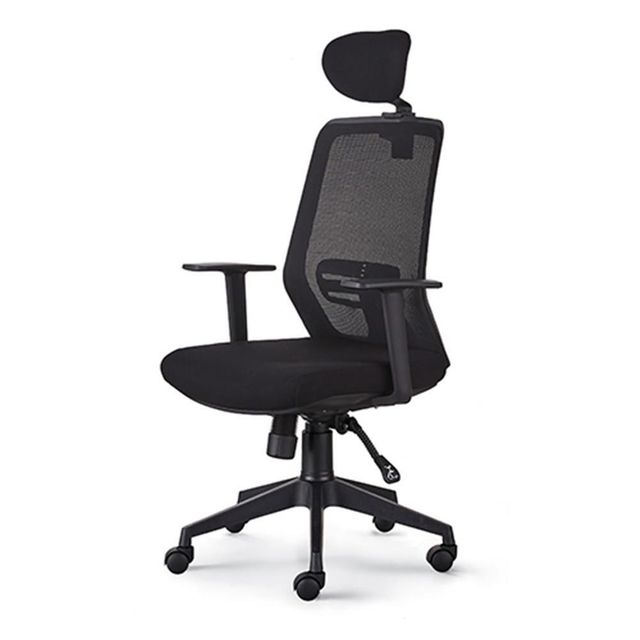 효율적인 공간활용 블랙 블루 의자 W660xD610xH1010