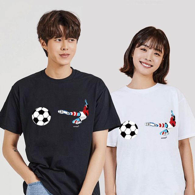 키밍 맨투맨 후드티 축구공 동호회 티셔츠 남성의류