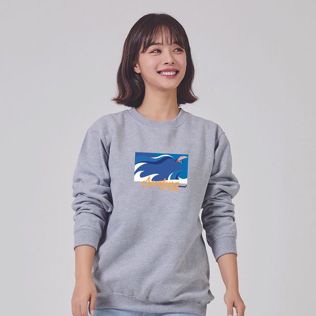 키밍 서핑 surfing 바다 맨투맨 후드티 가을코디